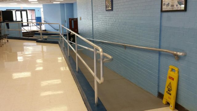 Aluminum Accessible Ramp Railing