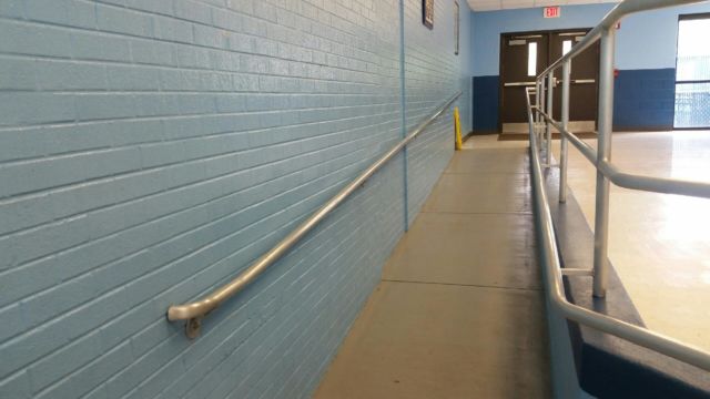 Aluminum Accessible Ramp Railing